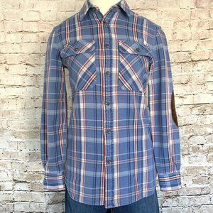 Ralph Lauren Rugby Flannel with Suede Elbow Patch